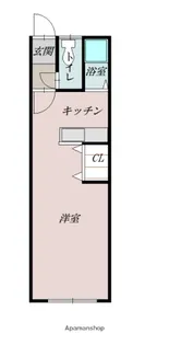 クリーンハイツカイホークA【2階】の間取り