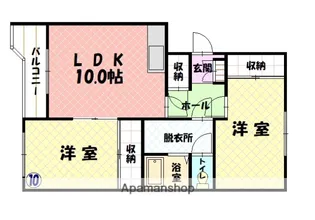 GRAND TERRACE【2階】の間取り