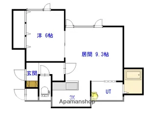 レーベン【102号室】の間取り