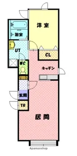 アリス【2階】の間取り