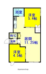 サンコート豊岡A棟【1階】の間取り