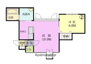 アリエッタ【2階】の間取り