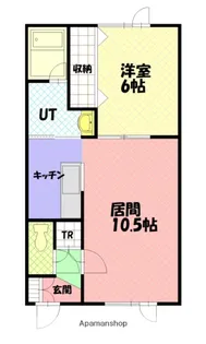 けいコーポ【1階】の間取り