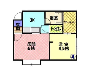 セゾン90【1階】の間取り