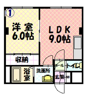 MSピエース【301号室】の間取り