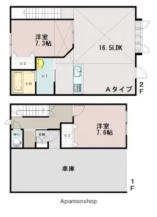ルノンC【1階】の間取り