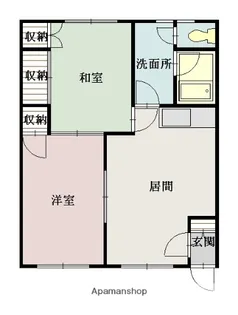 ソルテリア13A【2階】の間取り