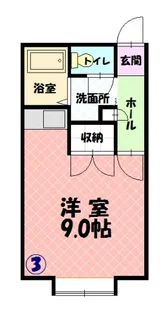 コットンハウス13【2階】の間取り