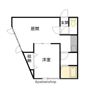 ラ・ルミエールⅠ【105号室】の間取り