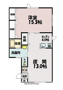 GRAND WIN K・F【202号室】の間取り