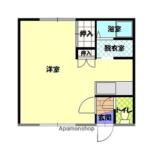 ロジングユー【2階】の間取り