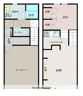 Y.M.S【1階】の間取り