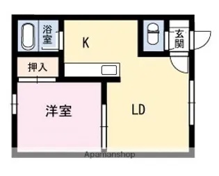 アルペジオⅠ【203号室】の間取り