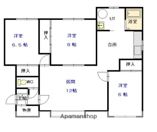 アドニスΒ【2階】の間取り