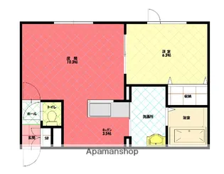 神楽4・12 エコワンハウス【2階】の間取り