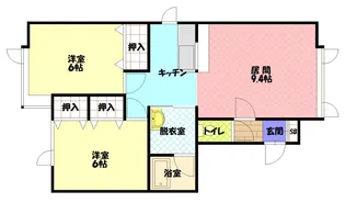 MA MAISON【202号室】の間取り