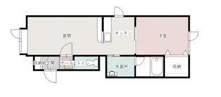 MA MAISON【101号室】の間取り
