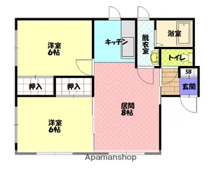 エミネント【1階】の間取り