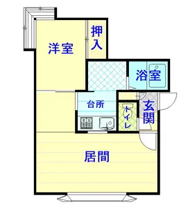 グランビア【1階】の間取り