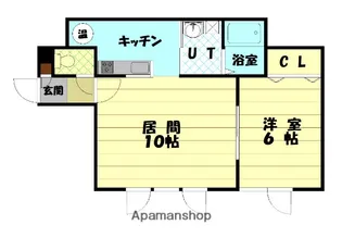 コルサージュ【2階】の間取り