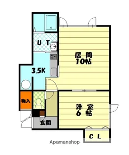 コルサージュ【2階】の間取り