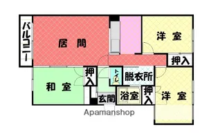 グレイトピアレジデンス【3階】の間取り