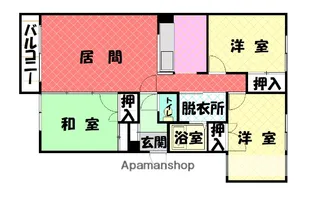 グレイトピアレジデンス【2階】の間取り