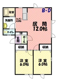 FELICE【2階】の間取り