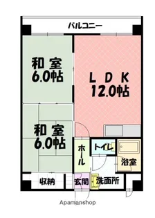 7条レジデンス【8階】の間取り