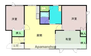 グランシャリオA【2階】の間取り