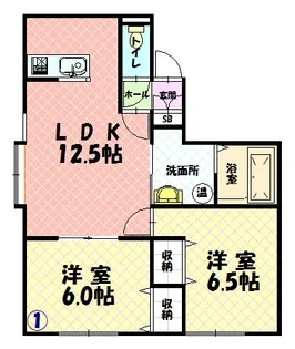 ビクトリー神居【1階】の間取り
