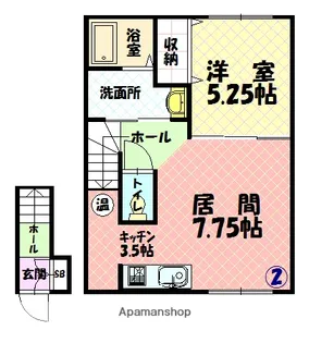 コージーコート【2階】の間取り