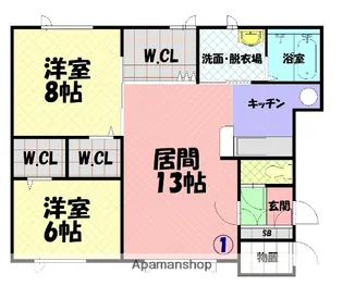 友夢Ⅲ【2階】の間取り