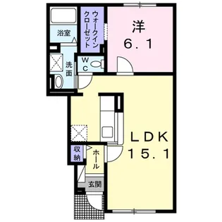 アルモニー【1階】の間取り