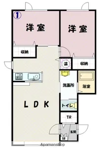 ALTO9【1階】の間取り