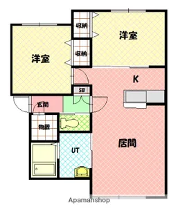 ALTO7【205号室】の間取り