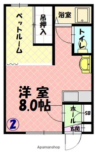 YOU HOPE【1階】の間取り
