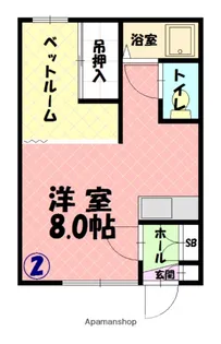 YOU HOPE【2階】の間取り
