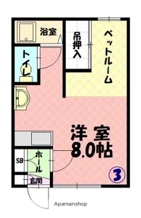 YOU HOPE【3階】の間取り