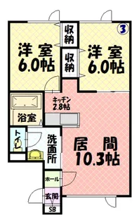 GRACE GARDEN【2階】の間取り