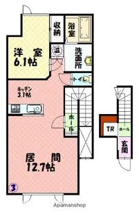 PURE MARINE【2階】の間取り