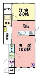 LEBEN13【1階】の間取り