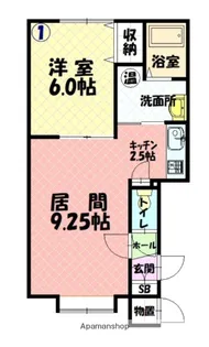 オルカ【2階】の間取り