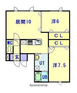 NSDマンション【1階】の間取り