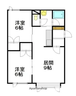 ジョイフル23【2階】の間取り