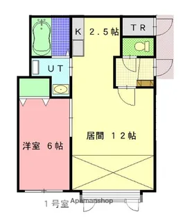 ヴィードⅠ【201号室】の間取り