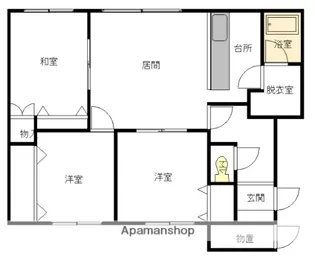 ニューファミリーA【2階】の間取り
