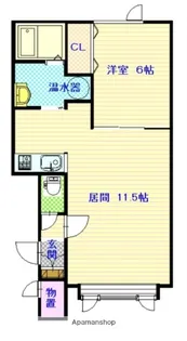 セフトB【2階】の間取り