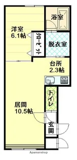 シエラ【1階】の間取り