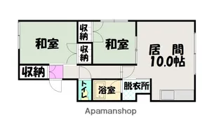 わたやマンション【4階】の間取り
